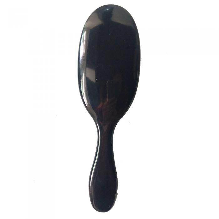 Hot Sale Hair care tools paddle cushion boar bristle PS black hairbrush