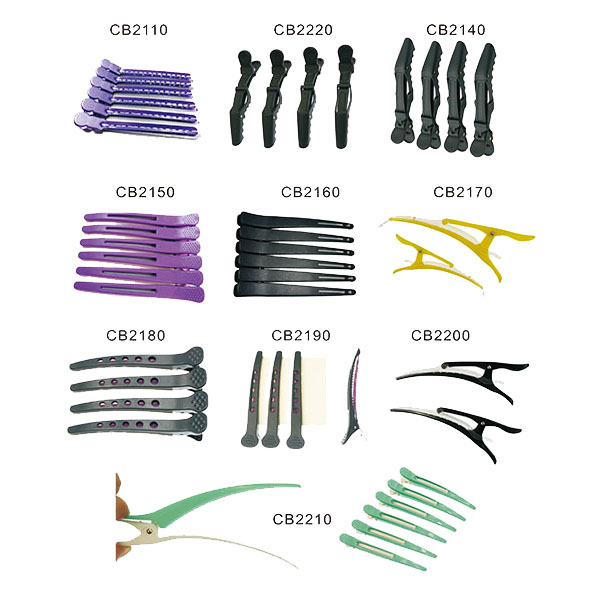 Amazon Hot Sale Professional Salon/Home Use Plastic Hair Clips, 11.5cm hair clip