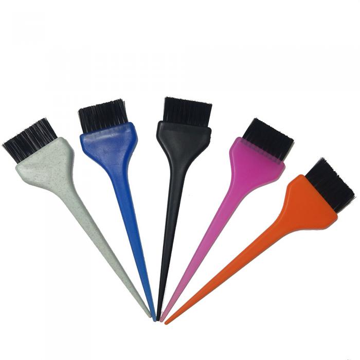 Factory Direct Private logo plastic handle nylon bristle best dye hair brushes for sale
