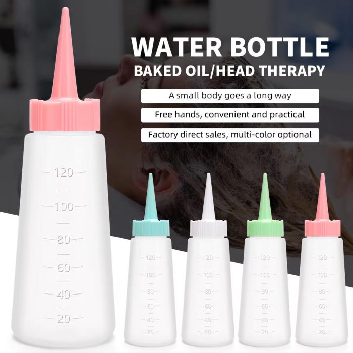 Hair Root Dye Color Baked Oil Applicator Bottle Hair Dye Applicator Squeeze Bottle