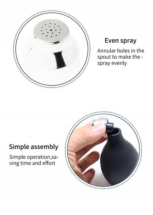 Refillable Hair Salon Powder Spray Bottle Barber Baircut Talcum Container Styling Tool Accessories Tools Accessories