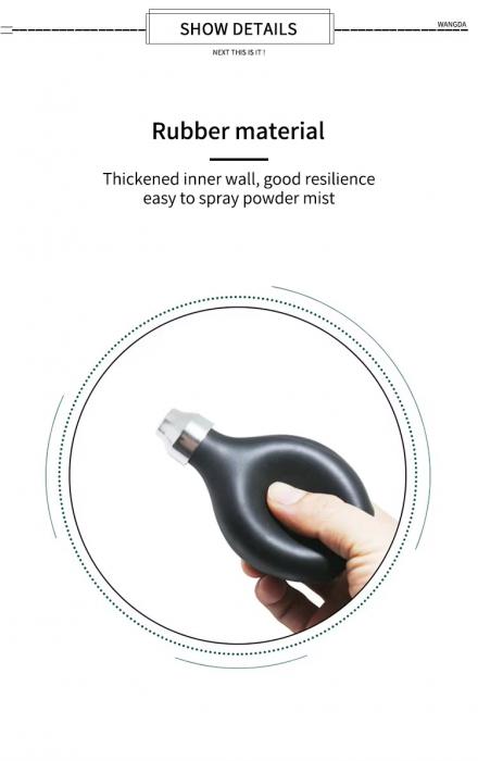 Refillable Hair Salon Powder Spray Bottle Barber Baircut Talcum Container Styling Tool Accessories Tools Accessories