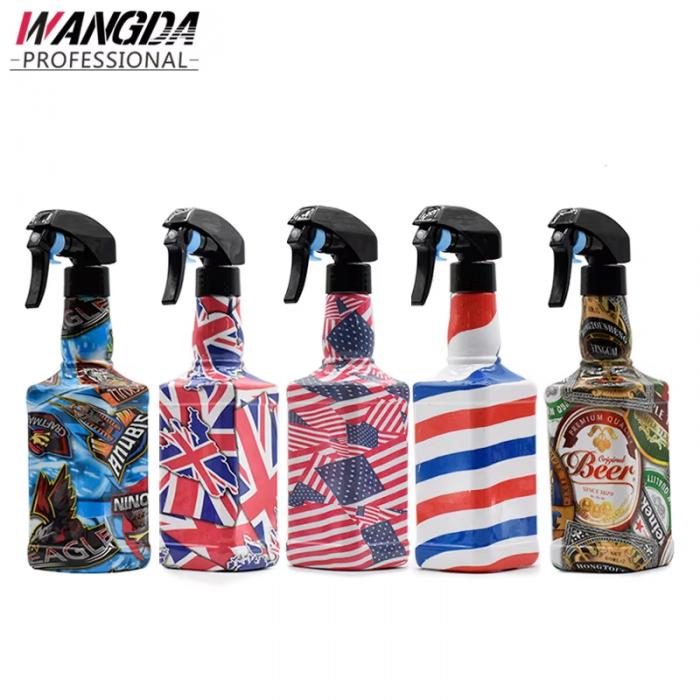 500ml Refillable Barber Water Sprayer Bottle Alcohol Spray Haircut Styling Empty Atomizer Pro Salon Hairdressing Tools