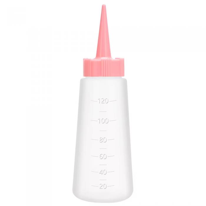 Hair Root Dye Color Baked Oil Applicator Bottle Hair Dye Applicator Squeeze Bottle