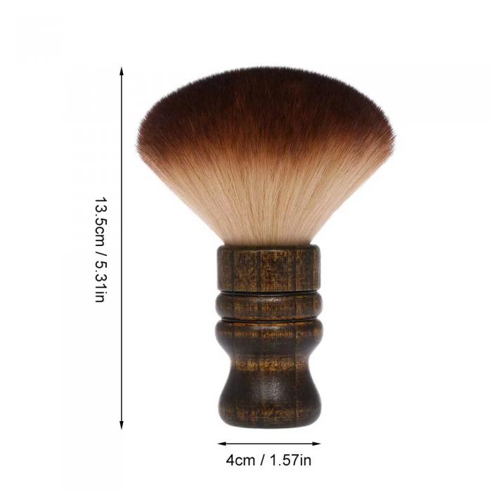 Barber Neck Face Duster Brush Anself Soft Cleaning Hairbrush Hair Sweep Brush Professional Barber Cleaning Brush Neck Nylon Hair