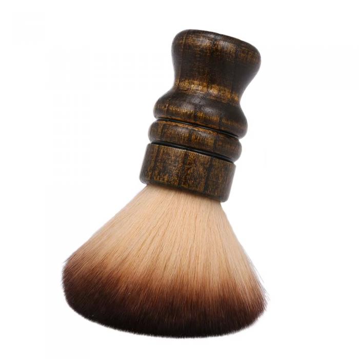 Neck Face Duster Brush Cleaning Soft Barber Hairbrush Hair Sweep Brush Salon Hair Cleaning Brush Nylon Hair Styling Accessory