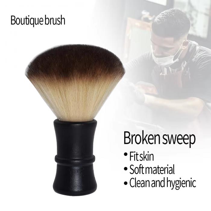 Neck Face Duster Brush Salon Hair Cleaning Sweep Brush Hair Cut Hairdressing Hair Cleaner Hairbrush Sweep Comb