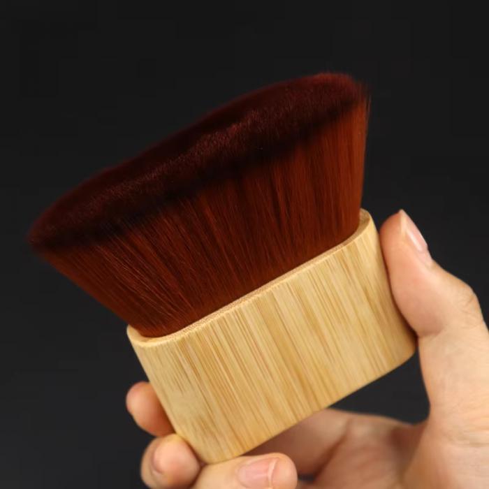 Professional Soft Neck Face Duster Brushes Barber Hair Clean Hairbrush Beard Brush