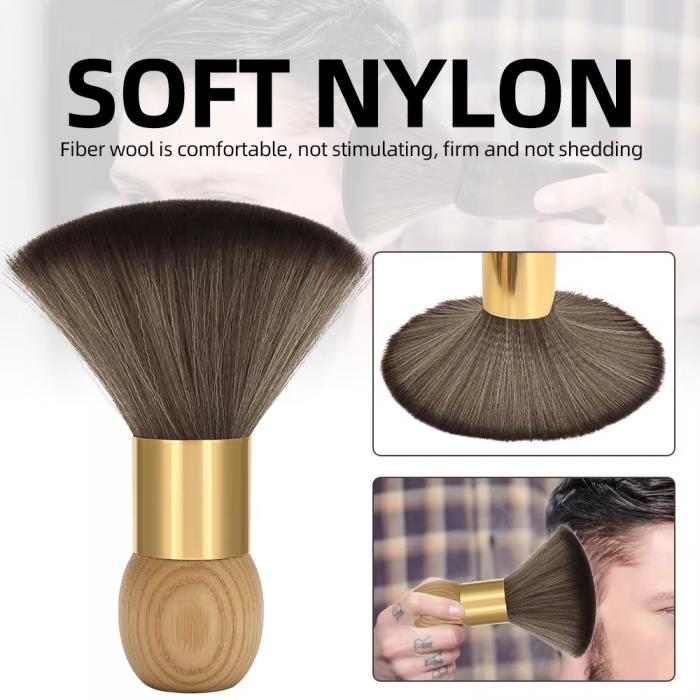 Salon Tools Clean Brush Hairdressing Hair Cutting Broken Hair Sweep Brush Neck Duster