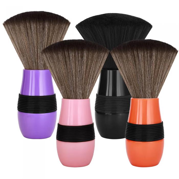 Barber Supplies and Salon Accessories Neck Duster Brush for Hair Cutting Removes Loose Hair From Neckline and Ears