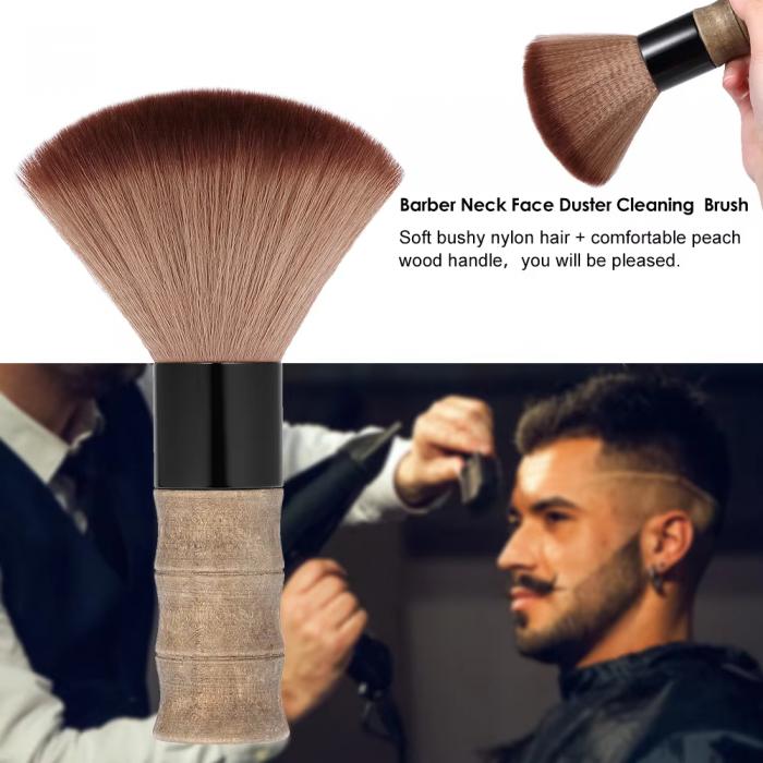 Barber Neck Face Duster Brushes Soft Nylon Hair Cleaning Sweep Hairbrush Salon Cutting Hairdressing Styling Makeup Cleaner Tools
