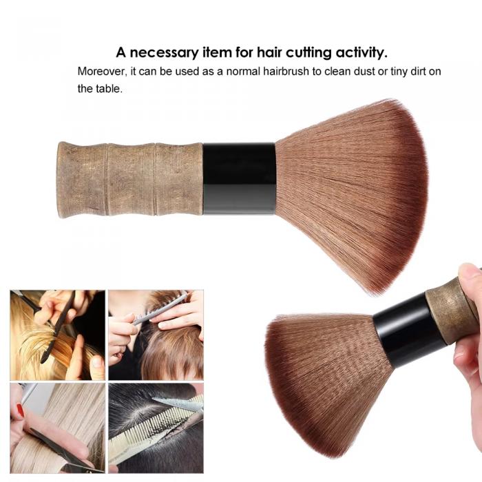 Barber Neck Face Duster Brushes Soft Nylon Hair Cleaning Sweep Hairbrush Salon Cutting Hairdressing Styling Makeup Cleaner Tools
