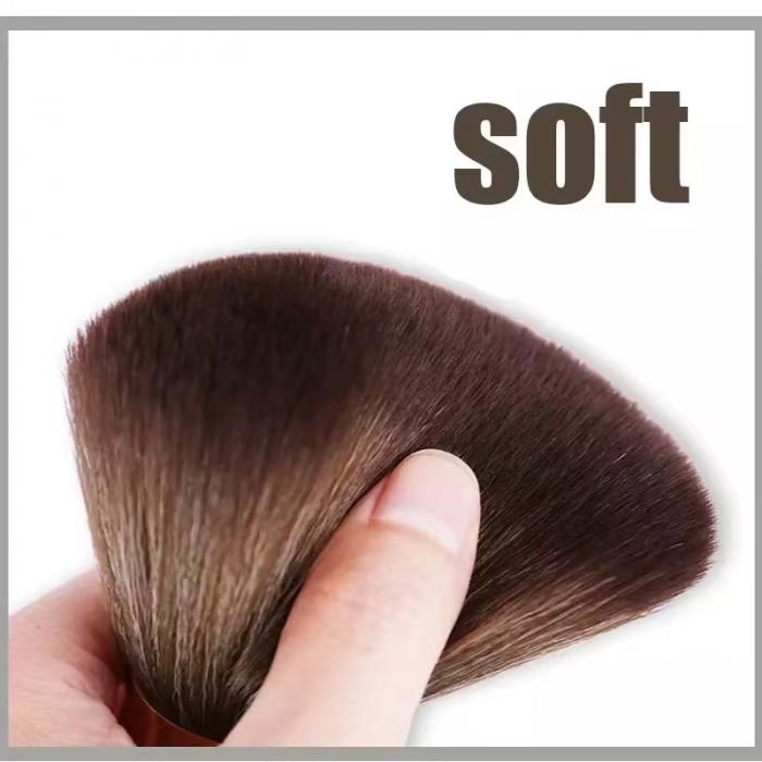 duster Brush Soft Clean Brush Hairdressing Hair Cutting Broken Hair Sweep Brush Neck Sweep Hairbrush Hair Salon Barber Tool