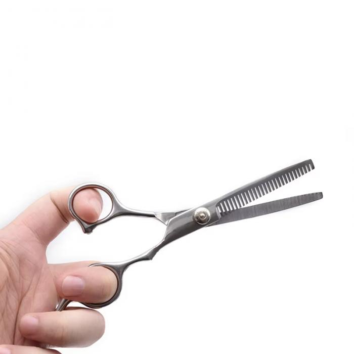 New Portable Hairdressing High Quality Shears Hair Cutting Scissors Stainless Steel Silver Sessors Scissors to Trim Hair