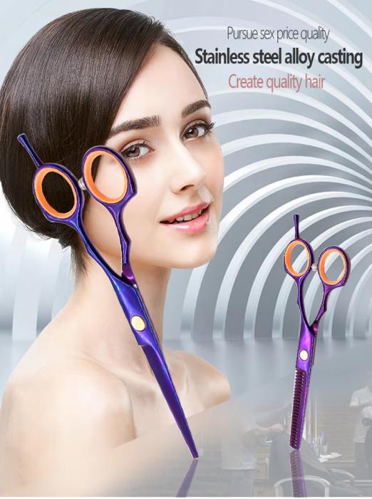 New Fashion Salon Barber Tools Japanese Cobalt Steel Cutting Shear Hair Scissors