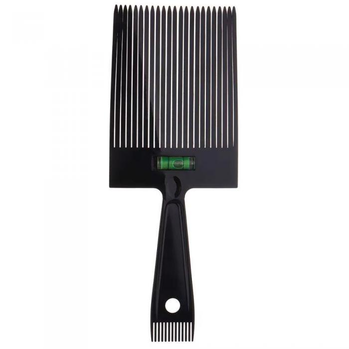 Professional Mens Flat Hair Retro Oil Comb Accurate Water Leveling System Men Hair Cutting Comb for Salon
