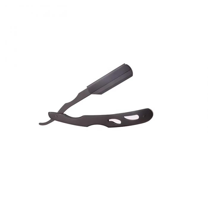 Mens Straight Hairdresser Razor Hair Removal Shaving Armpit Hair Pubic Hair Folding Razor