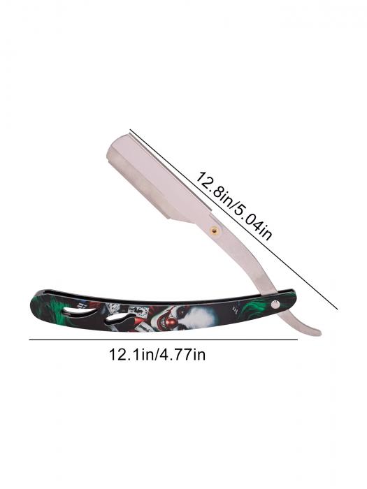 Mens Straight Hairdresser Razor Hair Removal Shaving Armpit Hair Pubic Hair Folding Razor