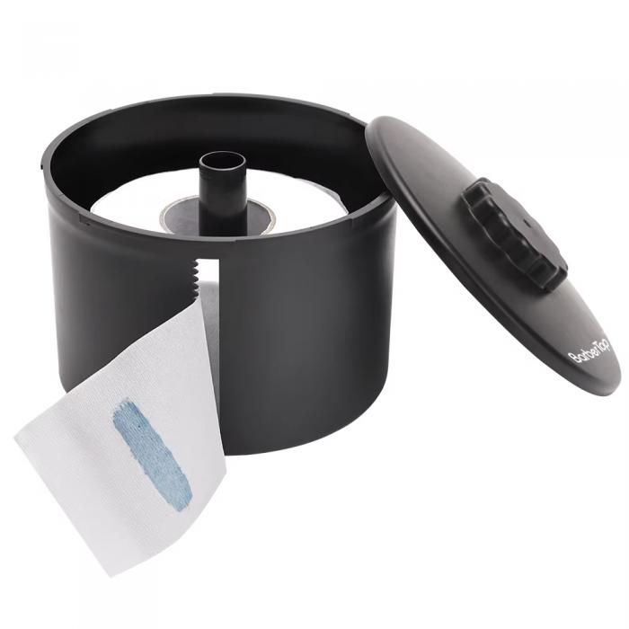 Plastic Barber Neck Strip Paper Collar Dispenser Neck Roll Paper Box Container