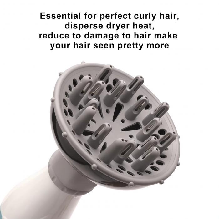 Universal Hair Diffuser Adaptable Blow Dryers Rotatable Design Curly Hair Large Wind Hood Fixed Shape Dispersing Wind