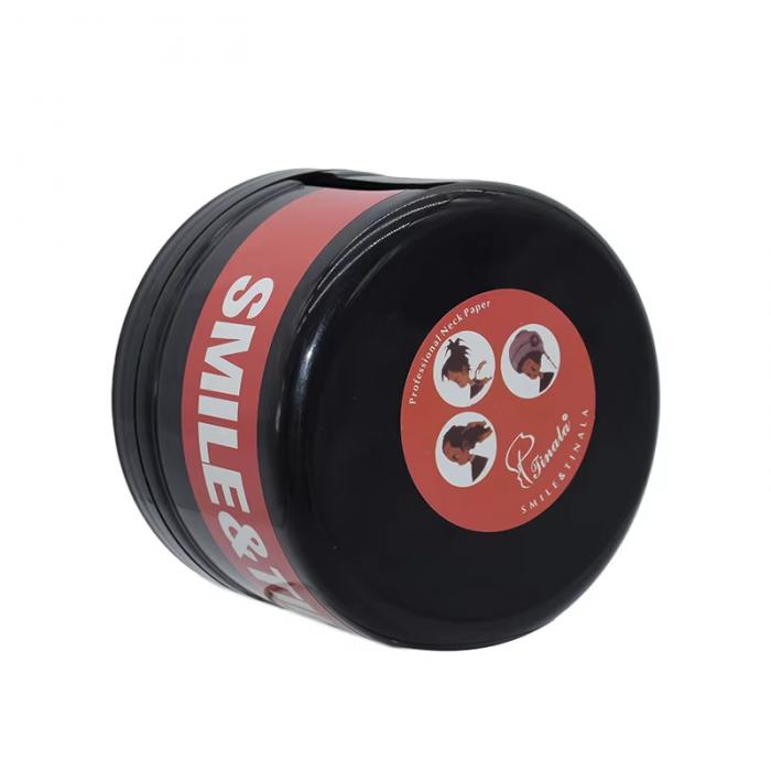 Free Sample Factory Wholesale Low Price Barber Neck Paper Container Tissue Collar Tape Neck Strip Ruffle Roll Holder Box