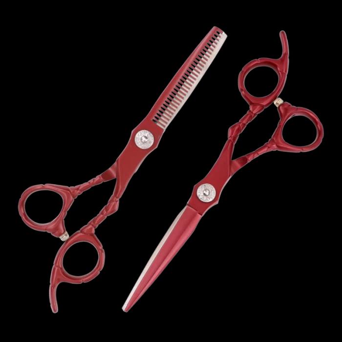 6 Inch Tooth Scissors Flat Scissors for Barbers and Hairdressers Special Fine Scissors for Thinning Haircuts and Hair