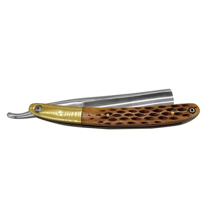 Popular with Europeans Professional Straight Safety Mens Razor Accepted Customized Logo