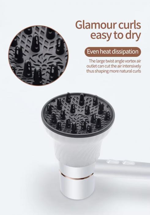 Soft Silicone Hair Dryer Diffuser Collapsible Hairdryer Diffuser Hairdressing Dryer Blower Hood Styling Accessories