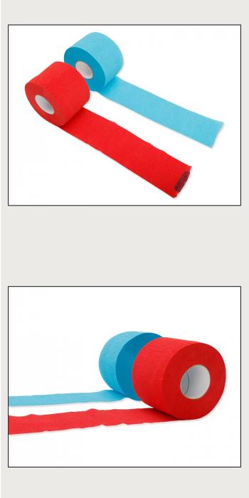 Professional 100 Wood Pulp Disposable Neck Paper for Barber Salon Beauty Accept Customized Logo