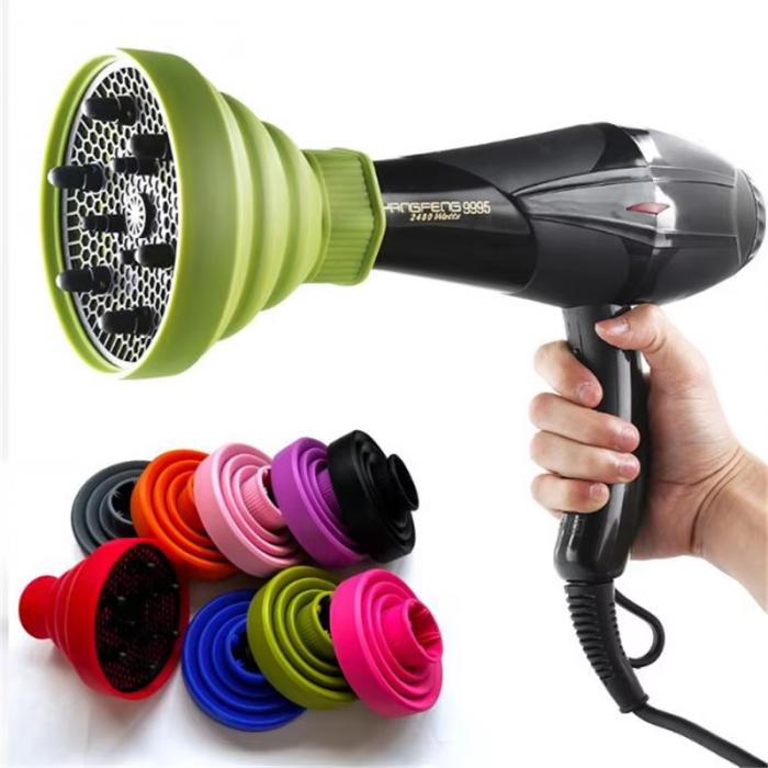 Universal Hair Curl Diffuser Cover Diffuser Disk Suitable 4-4.8cm Hairdryer Curly Drying Blower Hair Styling Tool Accessories