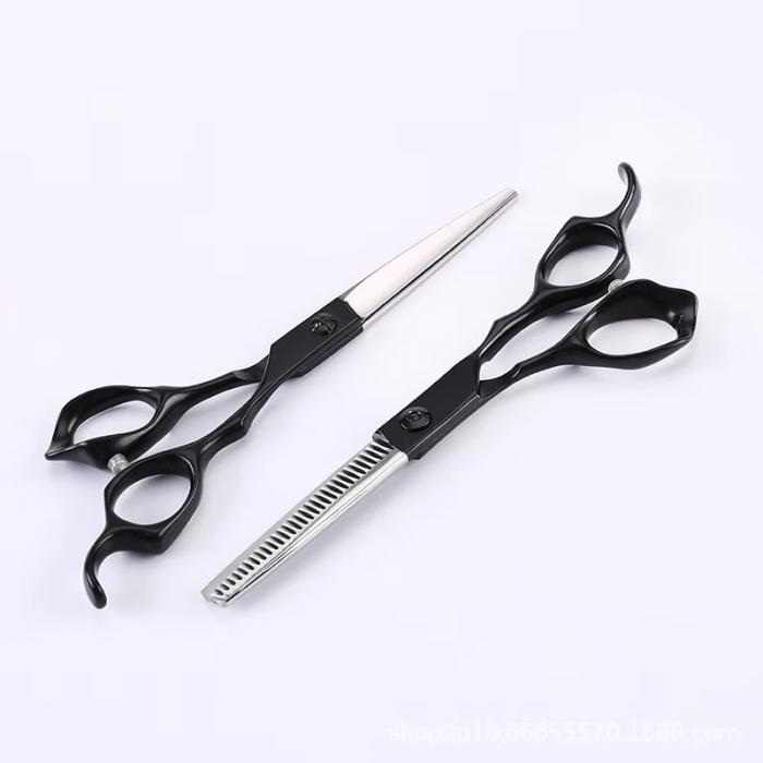 Manufacture 6Inch Shear Professional Barber Tools Hairdressing Scissors Barber Shop Thinning Shears Scissors