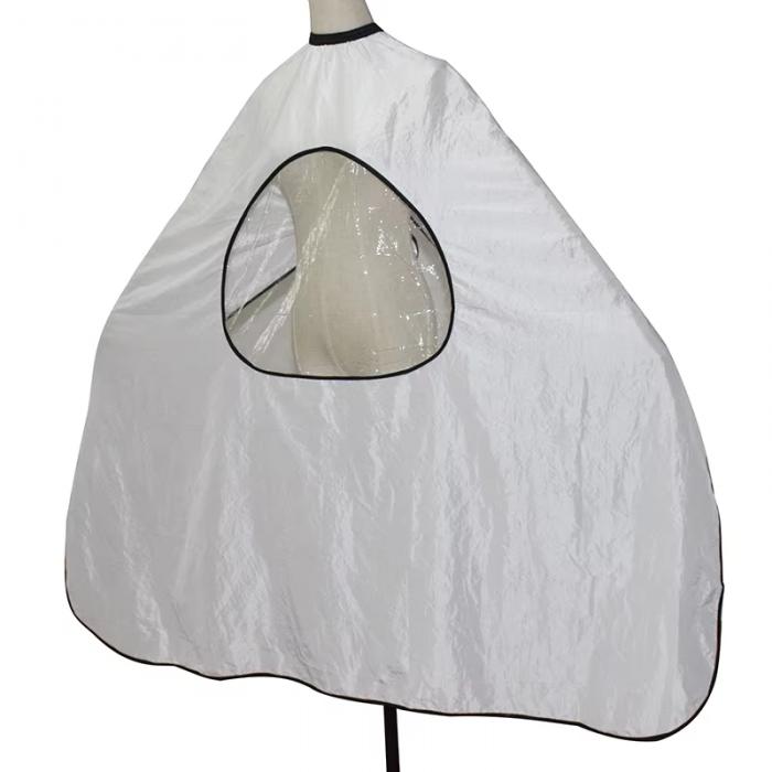 Anti-static Black Cape Hair Wrap Elegant Style Cape Lightweight Window Viewing Dyeing Capes