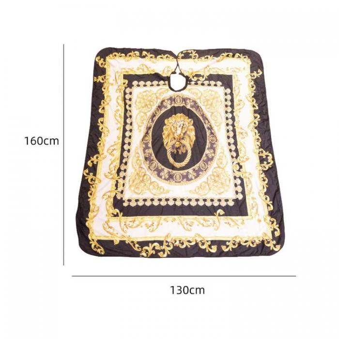 New Design Luxury Hairdressing Cape Hair Dyeing Cape Adult Polyester Durable Cape