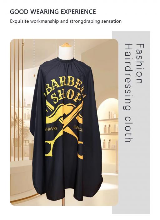 Professional Barber Capes Polyester Hair Salon Waterproof Stain Resistant Aprons Gown Hairdresser Capes for Hair Cutting