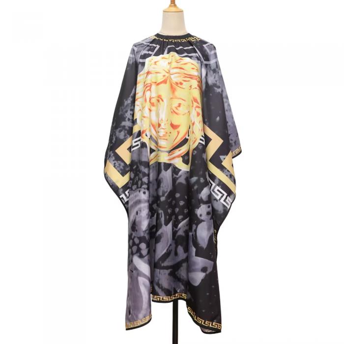 Hairdresser Aprons Polyester Pattern Haircut Capes Barbershop Shaving Aprons Hairdresser Shawls Barber Cloth
