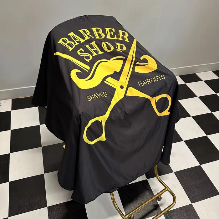 Professional Barber Capes Polyester Hair Salon Waterproof Stain Resistant Aprons Gown Hairdresser Capes for Hair Cutting