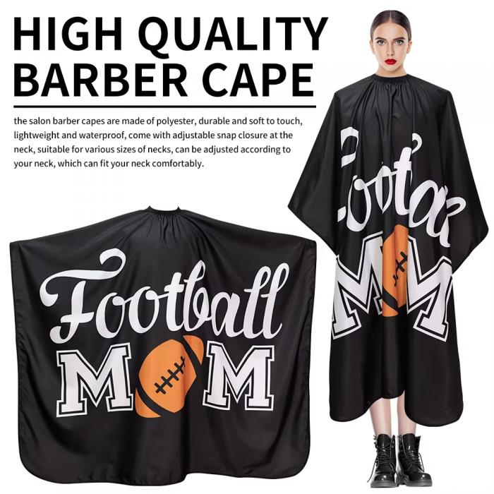 Custom logo Hair Salon Hair Cutting Hairstylist Rugby Black Barber Apron Hairdresser Capes
