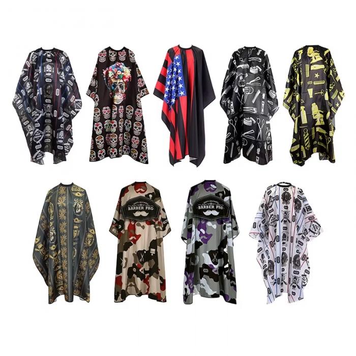 Professional Hairdresser Cape Nylon Waterproof Barber Haircut Salon Shaving Apron Adjustable