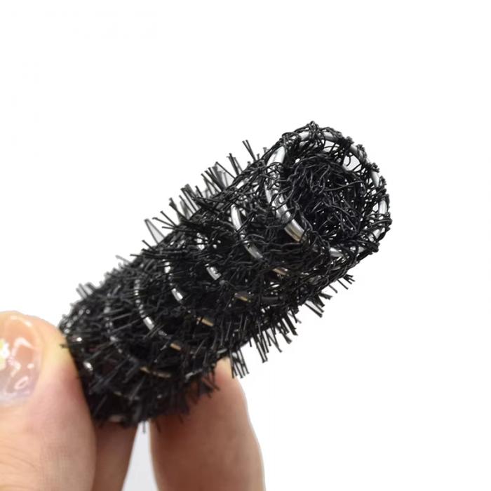 Multi Size Black Self Grip Hair Rollers Pro Salon Hairdressing Curlers Hair Design Sticky Cling Style for DIY Hair Styling