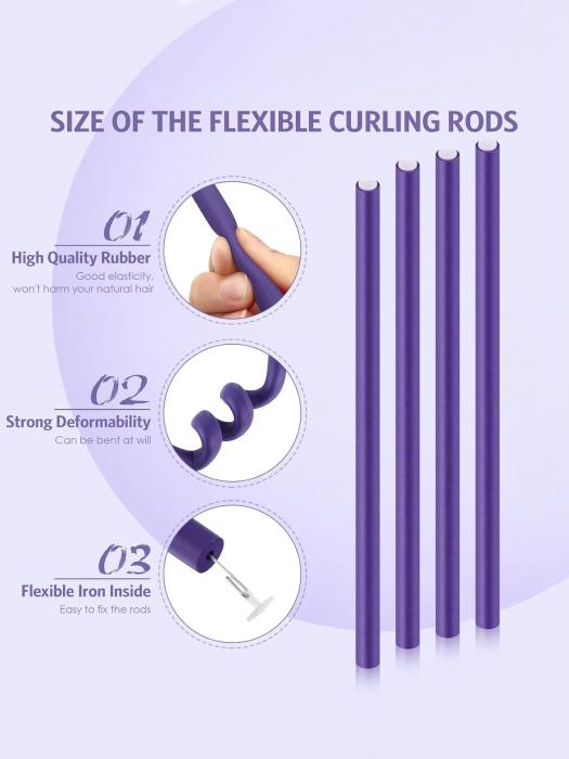 Home Use Hair Styling Tool Heatless Curling Rod Headband Sponge Hair Curler Curling Iron