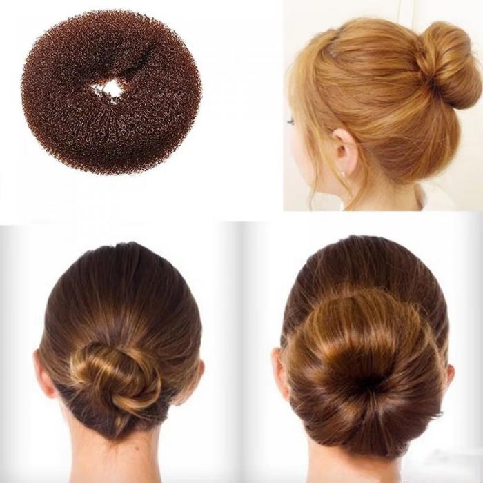 Hair Bun Maker Donut Magic Foam Sponge Easy Big Ring Hair Styling Tools Accessories for Girls Wholesale Hair Donut Braider