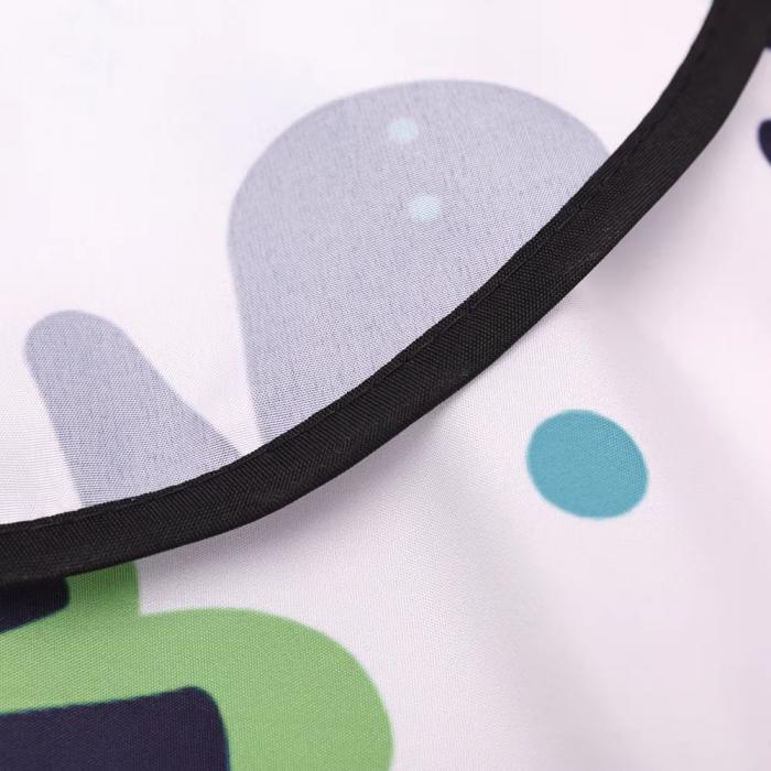 Kids Waterproof Polyester Comfortable Hairdressing Cape Children Salon Hair Wrap Dyeing Haircutting Cartoon Cloth Styling Tools