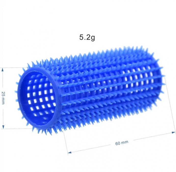 Hairstyling Magic Ellipse Hair Rollers Cold Hot Rubber Rod Bouncy Plastic Hair Curls