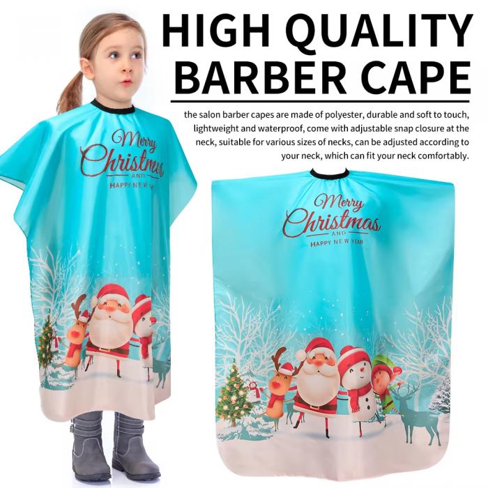 Professional Hairdressing Children Cape Hair Cut Salon Barber Cloth Wrap Protect Gown Apron Hair Coloring Barber Children Gown