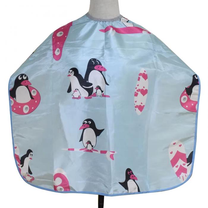 Multi Style Salon Barber Capes Haircut Kid Capes Cloth Colorful Customized Logo Hairdressing Cape