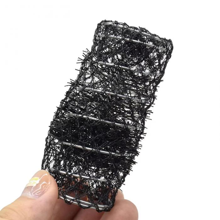 Multi Size Black Self Grip Hair Rollers Pro Salon Hairdressing Curlers Hair Design Sticky Cling Style for DIY Hair Styling