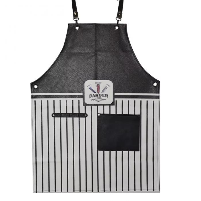 Sells Professional Designs Barber Polyester Waist Work Apron Hairdresser Capes Apron Tablier Hair