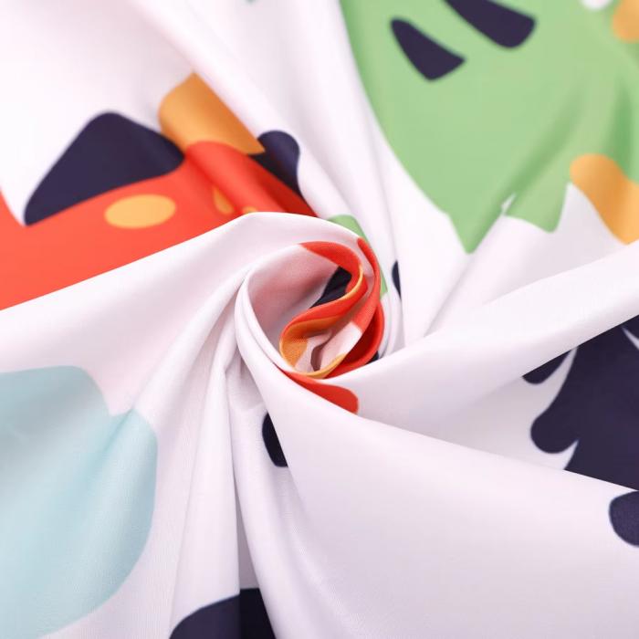 Kids Waterproof Polyester Comfortable Hairdressing Cape Children Salon Hair Wrap Dyeing Haircutting Cartoon Cloth Styling Tools