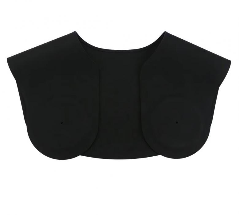 Professional Beauty Hair Coloring Cape Rubber Hair Collar Salon Haircut Neck Cape Wrap Collar Shield Waterproof Silicone Magnet
