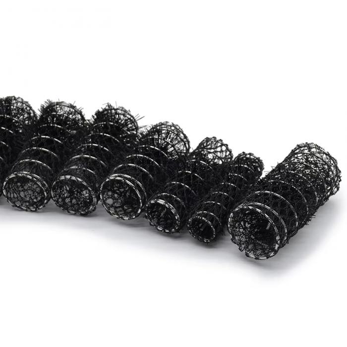 Multi Size Black Self Grip Hair Rollers Pro Salon Hairdressing Curlers Hair Design Sticky Cling Style for DIY Hair Styling